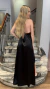 VESTIDO LARGO SATEN V (25-127) en internet