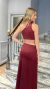 FALDA SILVI FRUNCE (P9500) - tienda online
