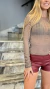 SHORT ENGOMADO BAJO (5391) - tienda online