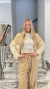 Imagen de CAMPERA BICOLOR BEIGE (O611)