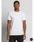 REMERA M/C BORDADO FIRMA BLANCO / NEGRO (27112-8128)