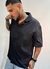CAMISA M/C LINO CORRUGADO (CE131-2410) - tienda online