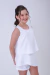 Macaquinho Branco - REF. 885 - loja online