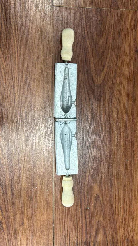 Molde para plomada Gota Larga 170gr