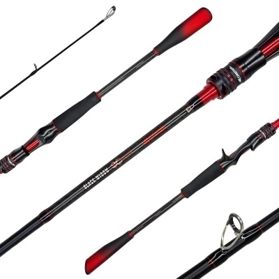 Caña CASTER Black Widow 2.10m Bait Casting 3 Tramos 10-20 Lb 8-25g - comprar online