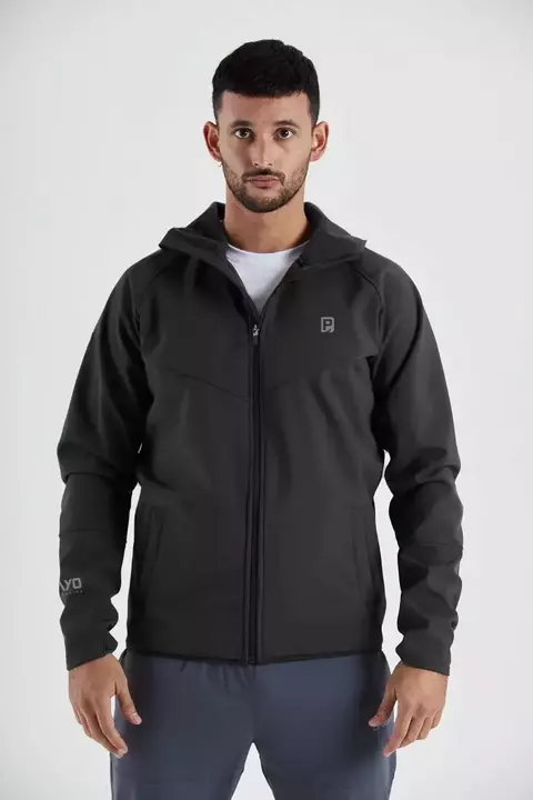 Campera PAYO Soft Shell NEGRO - comprar online