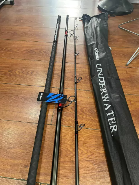 Caña Okuma UNDERWATER 4.35m 3tramos 100/200gr accion heavy