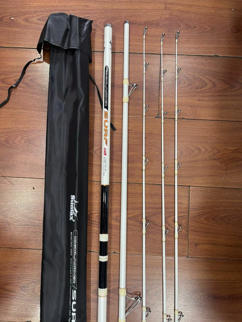 CAÑA SUMAX HIGHLANDER 4,20MTS CARBONO SPINNING 3 TRAMOS