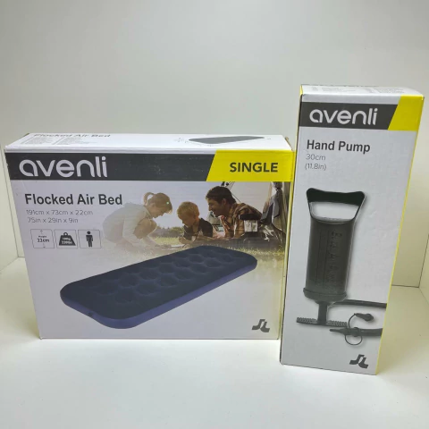 Colchon 1 PLAZA AVENLI inflable + inflador de regalo - comprar online