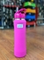 Botellita LUO 750ml con sorbete de acrilico FUCSIA