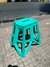 Banqueta/Silla Plegable Grande Verde - comprar online