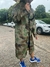 Piloto de lluvia camuflado con botones - comprar online