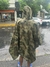 Poncho Piloto de lluvia camuflado con botones laterales en internet