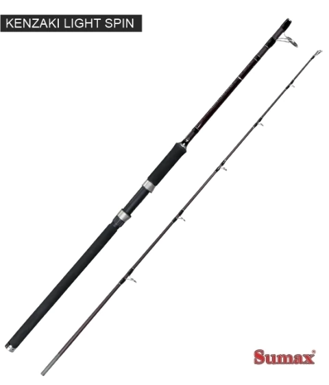 Caña Sumax Kenzakie Light 1.90 2T Grafito Frontal 15-30LB - comprar online