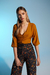 CAMISA DE TENCEL CON ESCOTE V Y LAZO OSSIRA - OSSIRA EL SOBERBIO  - NOEMI PAZ 