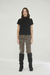 PANTALON MOM DE GABARDINA CEBRA OSSIRA - comprar online