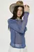 BLUSA DE TUL BORDADO OSSIRA - OSSIRA EL SOBERBIO  - NOEMI PAZ 