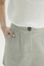 SHORT TIRO ALTO CON PINZAS CEMENTO OSSIRA - comprar online