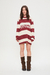 SWEATER JACQUARD RYTHM CHERRY/CRUDO OSSIRA en internet