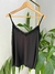 BLUSA DE SATEN CON PUNTILLA OSSIRA