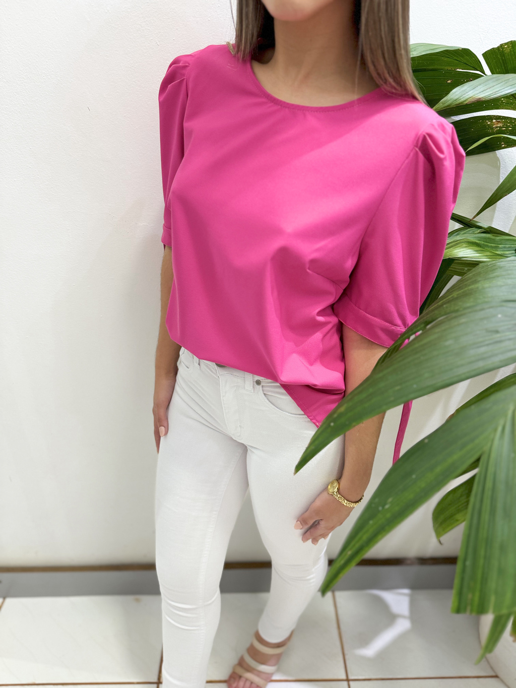 Blusa Manga Princesa Con Lazo Ossira thumbnail 3