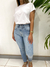 PANTALON MOM TIRO ALTO ELASTIZADO OSSIRA en internet