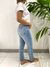 PANTALON MOM TIRO ALTO ELASTIZADO OSSIRA - comprar online