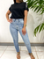 PANTALON MOM TIRO ALTO ELASTIZADO OSSIRA en internet