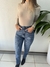 PANTALON MOM DENIM ELASTIZADO TIRO ALTO OSSIRA