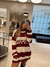 SWEATER JACQUARD RYTHM CHERRY/CRUDO OSSIRA en internet