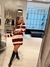 SWEATER JACQUARD RYTHM CHERRY/CRUDO OSSIRA - OSSIRA EL SOBERBIO  - NOEMI PAZ 