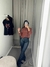 BUZO SWEATER CORTO DE CHENILLE OSSIRA - comprar online