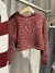 BUZO SWEATER CORTO DE CHENILLE OSSIRA - OSSIRA EL SOBERBIO  - NOEMI PAZ 