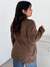 SWEATER TEJIDO TULUM (BROWN) - comprar online