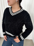 SWEATER TEJIDO ZAFIRA (BLACK) en internet