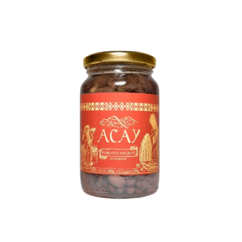 ACAY POROTOS NEGROS EN ESCABECHE 360g