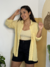 Cropped Com Recorte no Busto e Lastex Costas LISTRA OFF - CARU