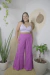 Top Com Recorte LAVANDA - comprar online