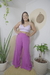 Top Com Recorte LAVANDA - CARU