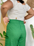 Calça Alfaiataria Bolso Costas VERDE BANDEIRA