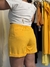 Bermuda Alfaiataria Pregas AMARELO