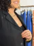 Blazer Nina Manga Longa Preto - comprar online