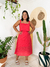 Blusa Cropped com Alças Largas Laise VERMELHO - loja online