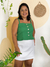 Blusa Corset Linho VERDE - comprar online