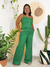 Blusa Corset Linho VERDE - CARU