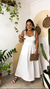 Saia Longa Godê com Bolso BRANCA - comprar online