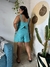 Blusa Cropped com Alças Largas VERDE - CARU