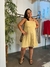 Vestido Curto Com Recorte AREIA - comprar online