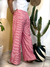 Calça Pantalona pijama Listra VERMELHA - loja online