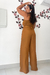 Calça Pantalona Alfaiataria MARROM - comprar online